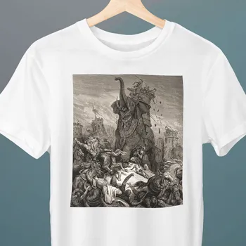 Smrť Eleazer, Gustave Dore, Unisex Tričko, Romantizmu, Bibliu, Art T-Shirt, Jej Darček, Darček pre Neho